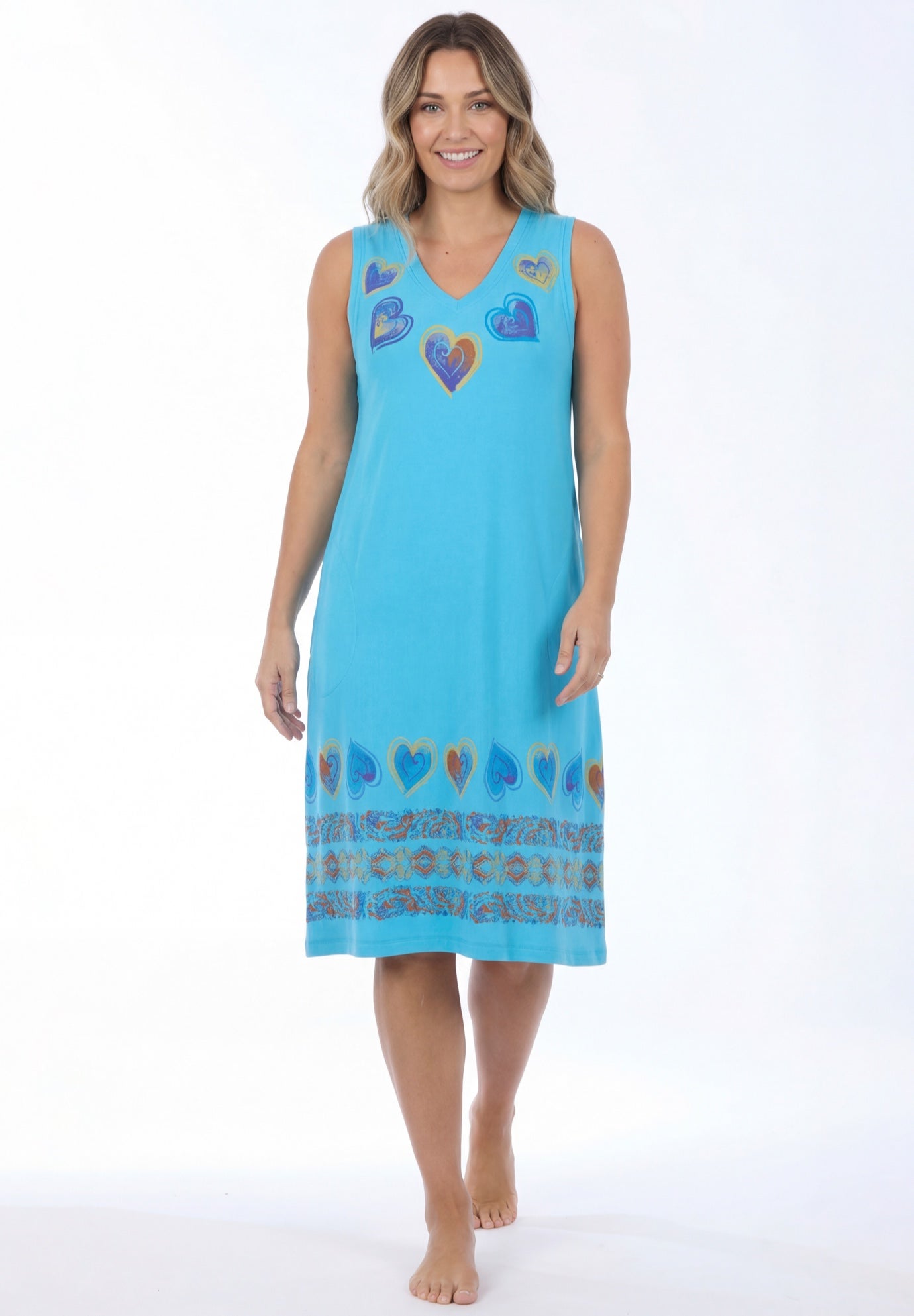 Trapeze V-Neck Short Lounger image number 0