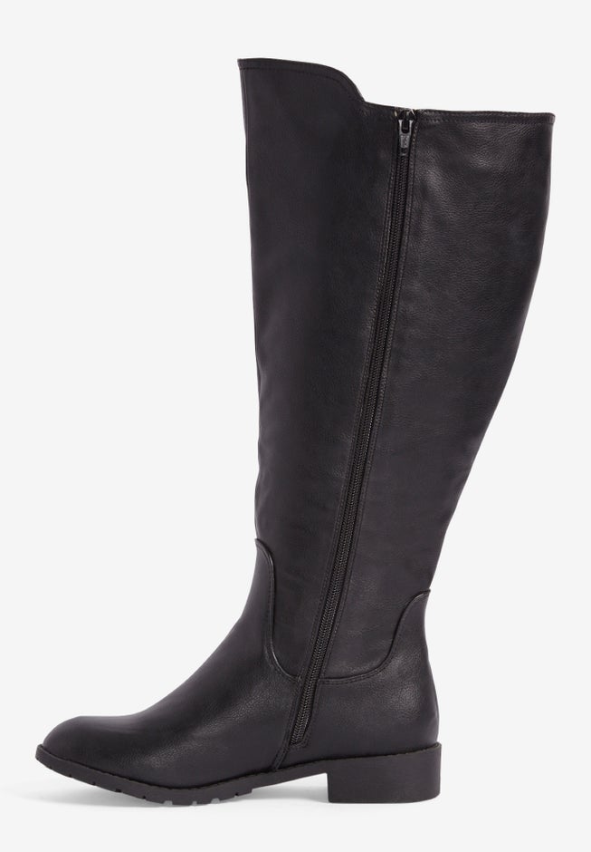 The Milan Tall Wide Calf Boot By Comfortview image number 3