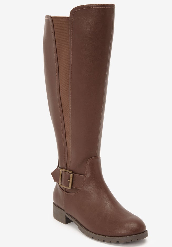 The Milan Tall Wide Calf Boot By Comfortview image number 0