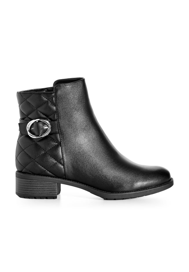 Kylee Quilted Ankle Boot image number null