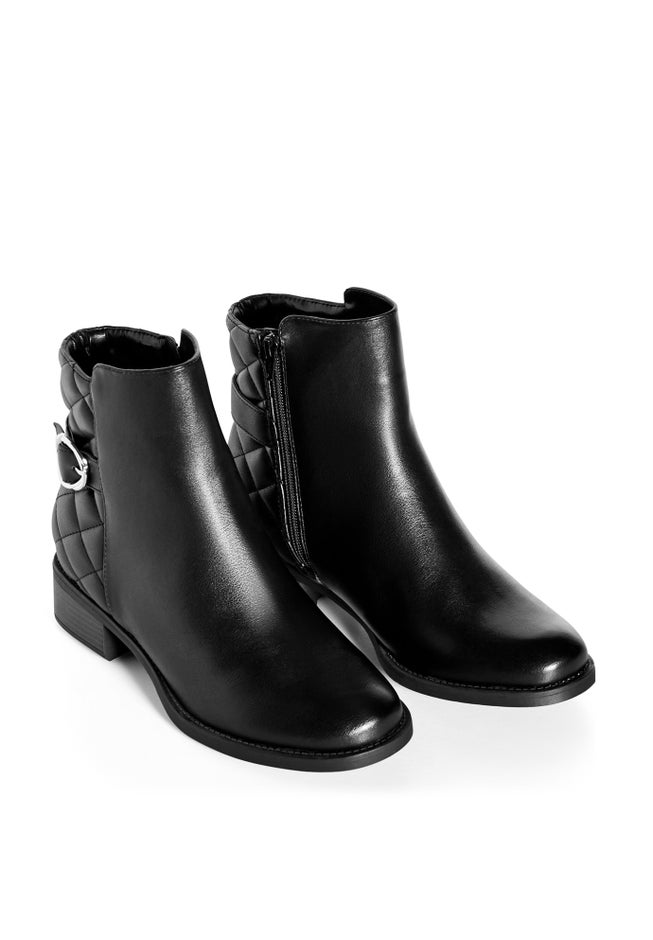Kylee Quilted Ankle Boot image number null
