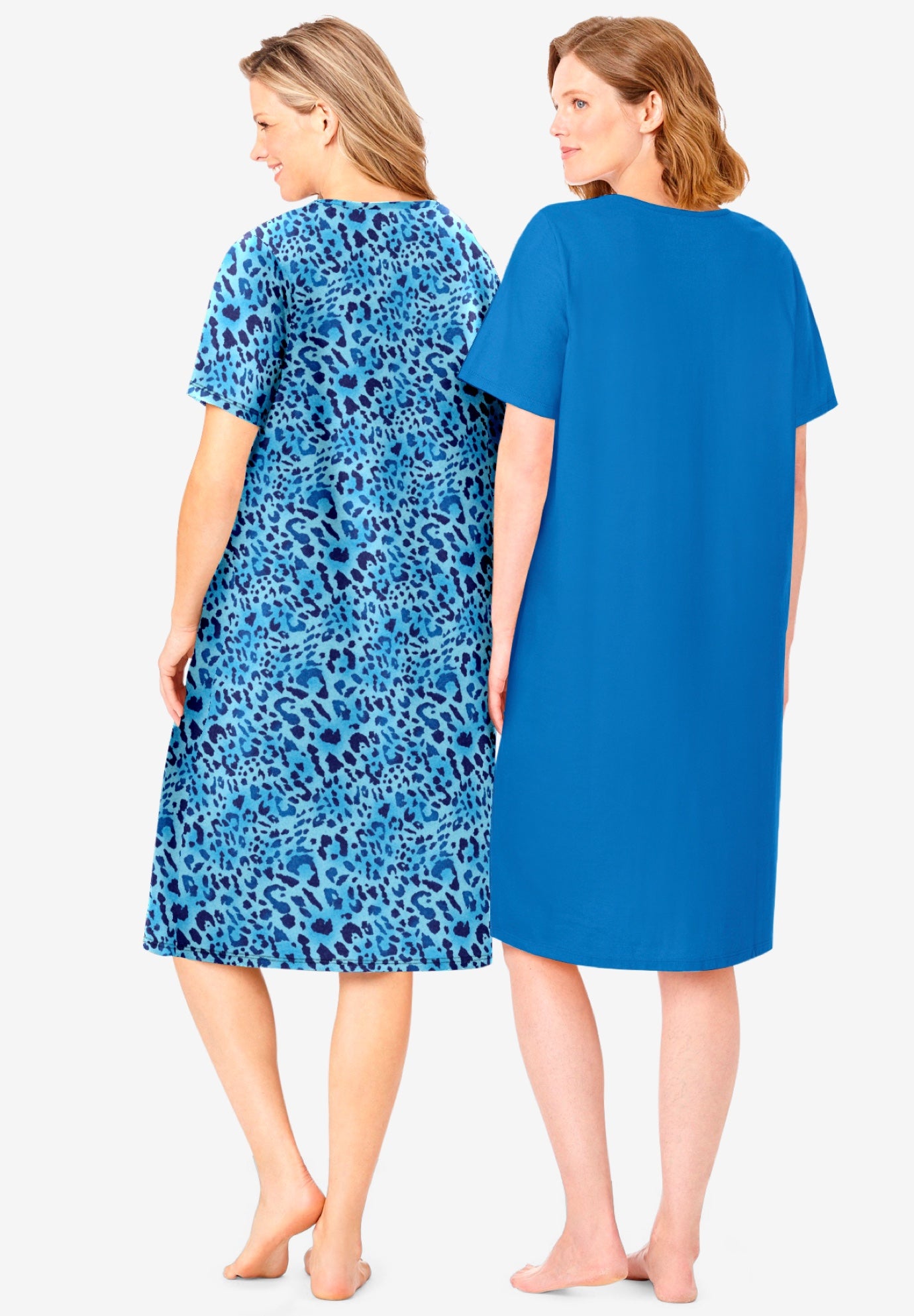 2-Pack Short-Sleeve Sleepshirt image number 1