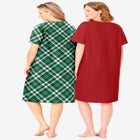 2-Pack Short-Sleeve Sleepshirt image number 1