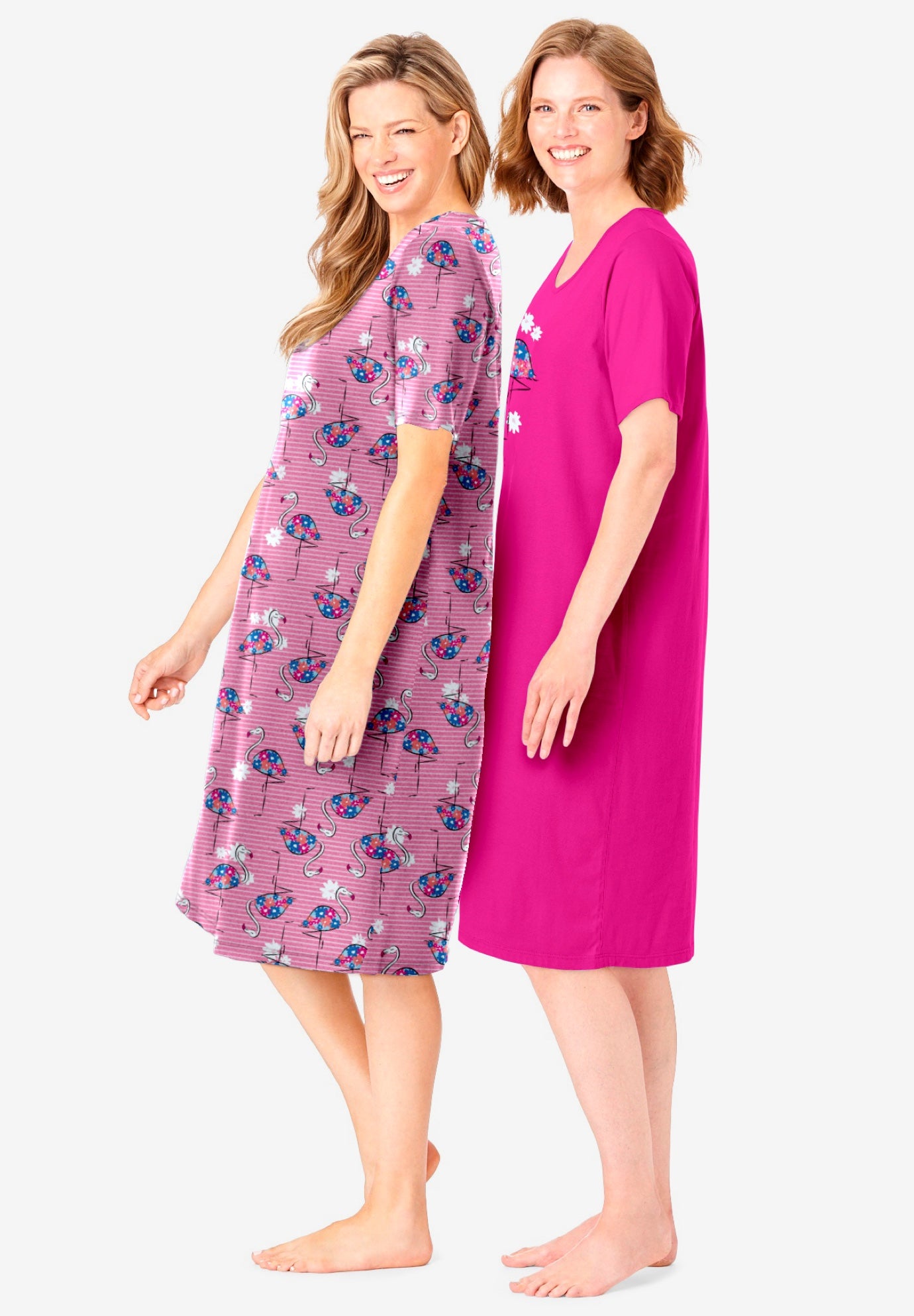 2-Pack Short-Sleeve Sleepshirt image number 2