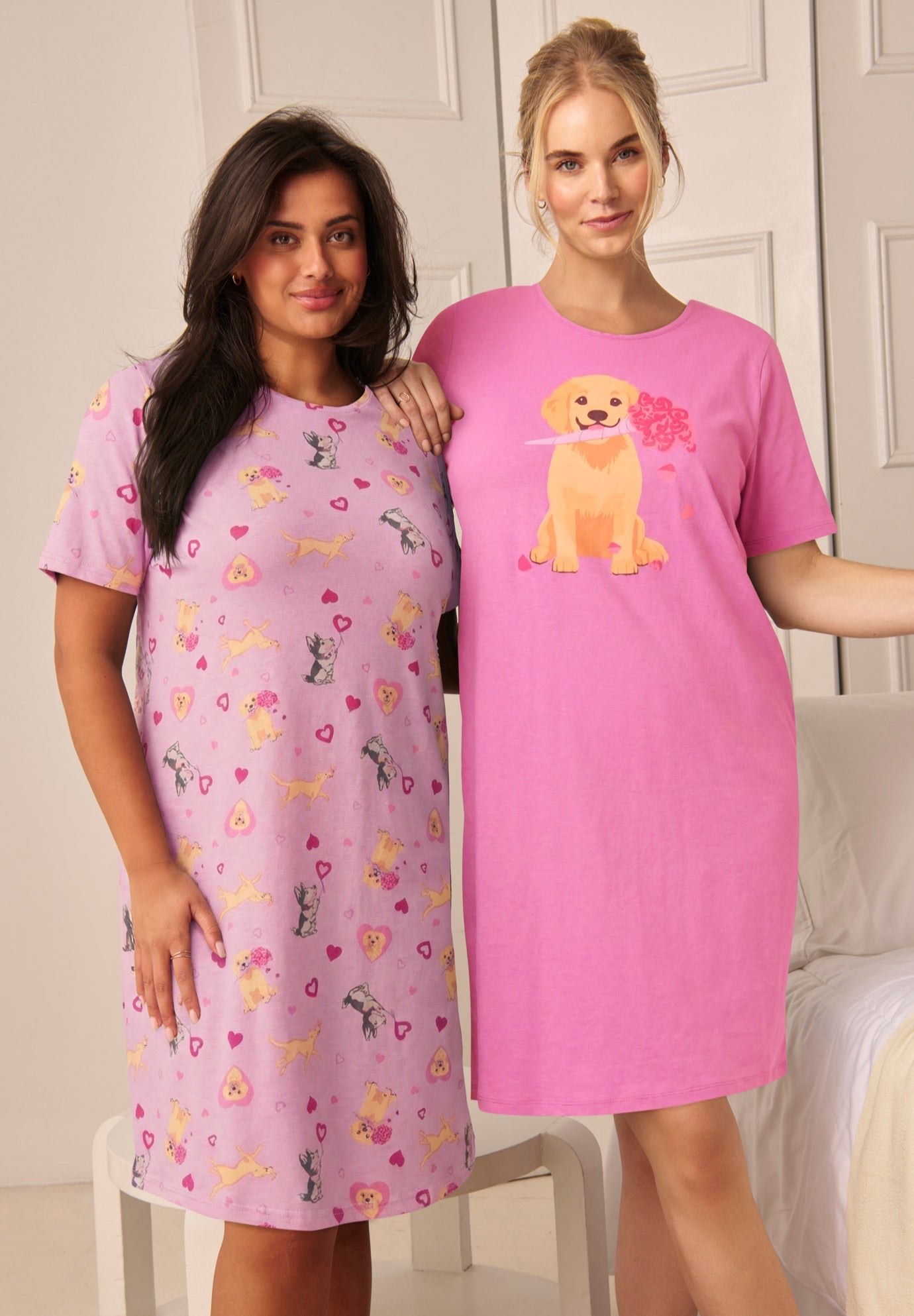 2-Pack Short-Sleeve Sleepshirt image number 0
