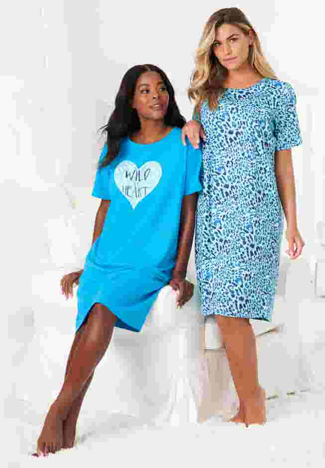 2-Pack Short-Sleeve Sleepshirt image number 0