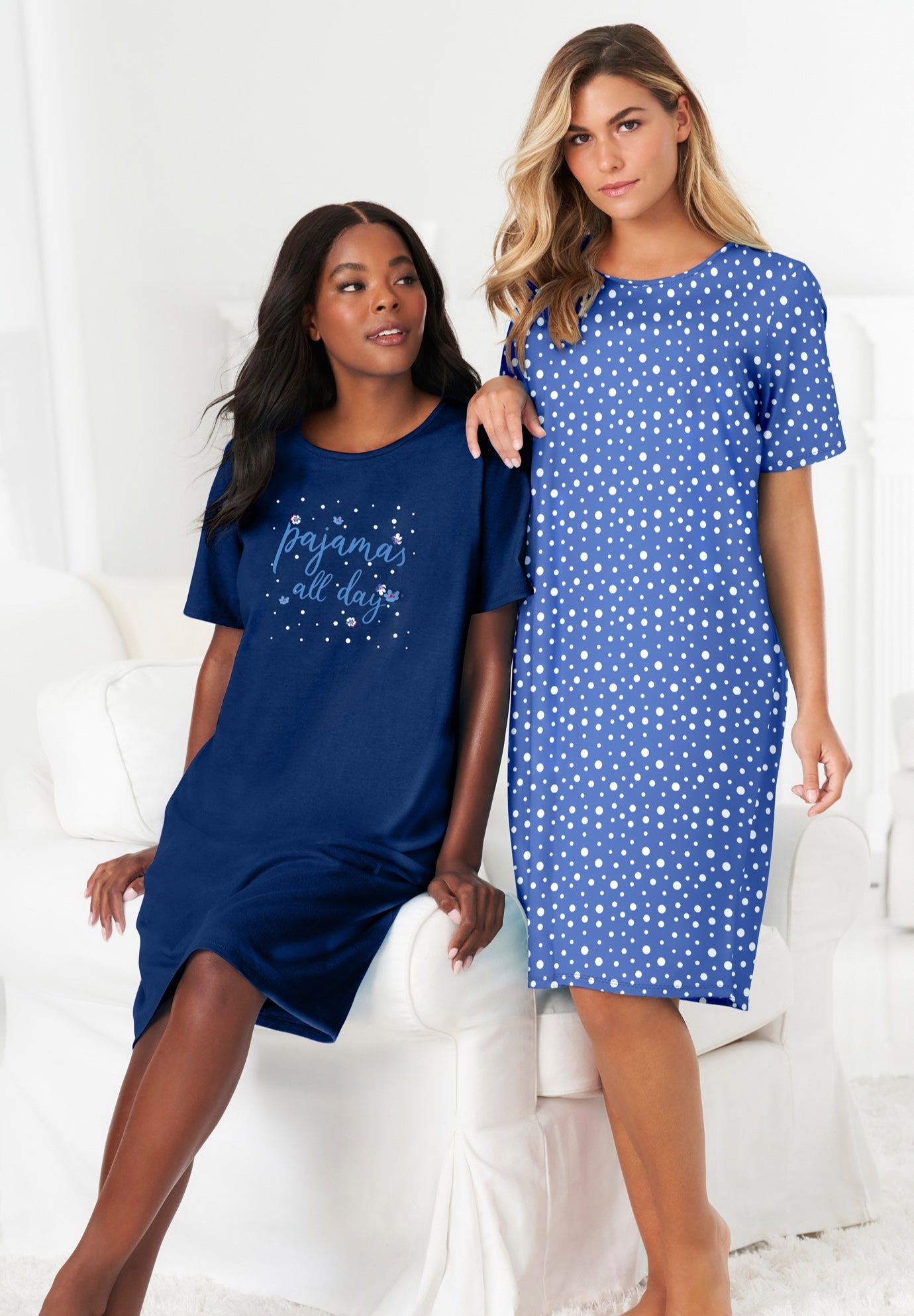 2-Pack Short-Sleeve Sleepshirt image number 0