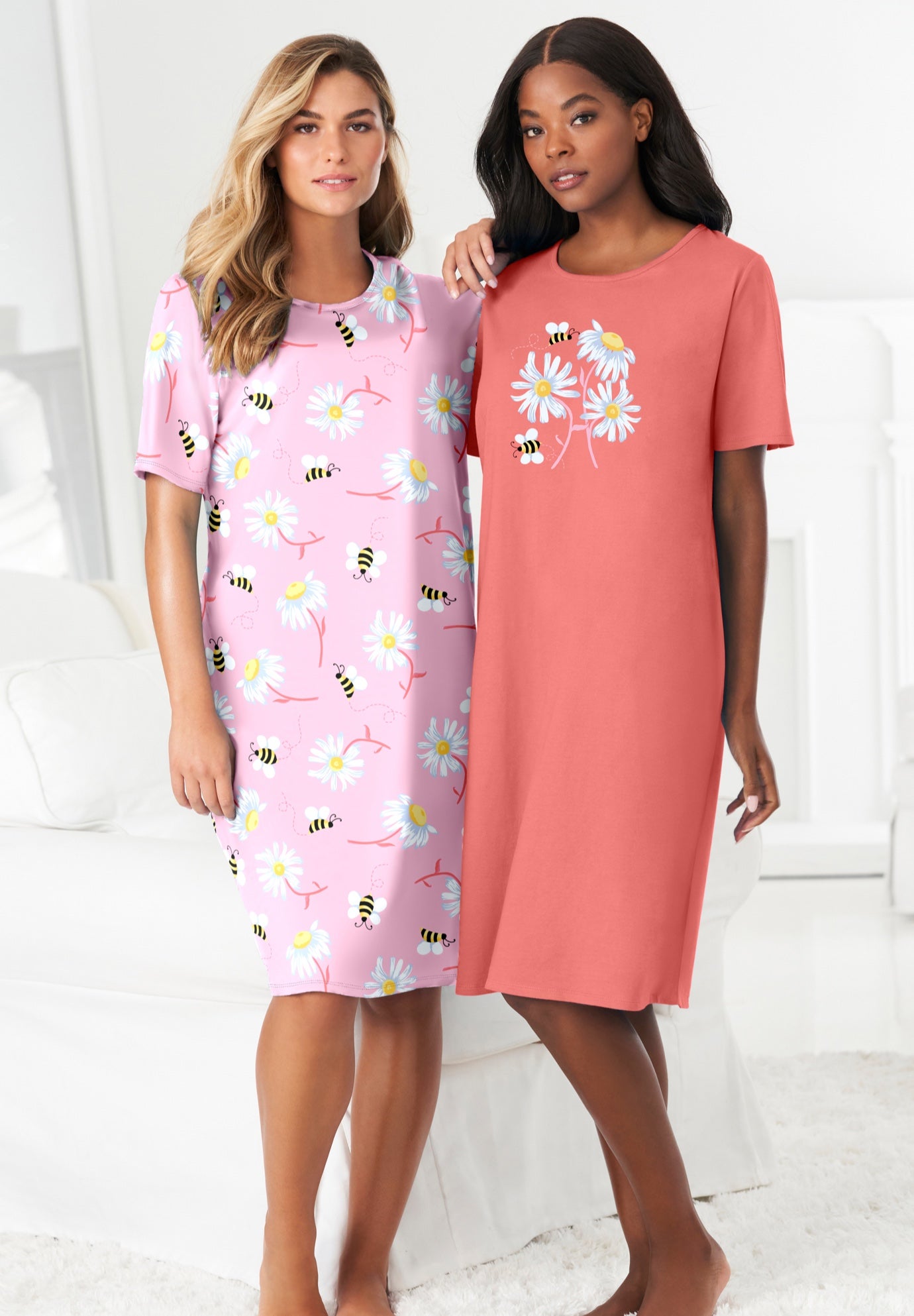 2-Pack Short-Sleeve Sleepshirt image number 0