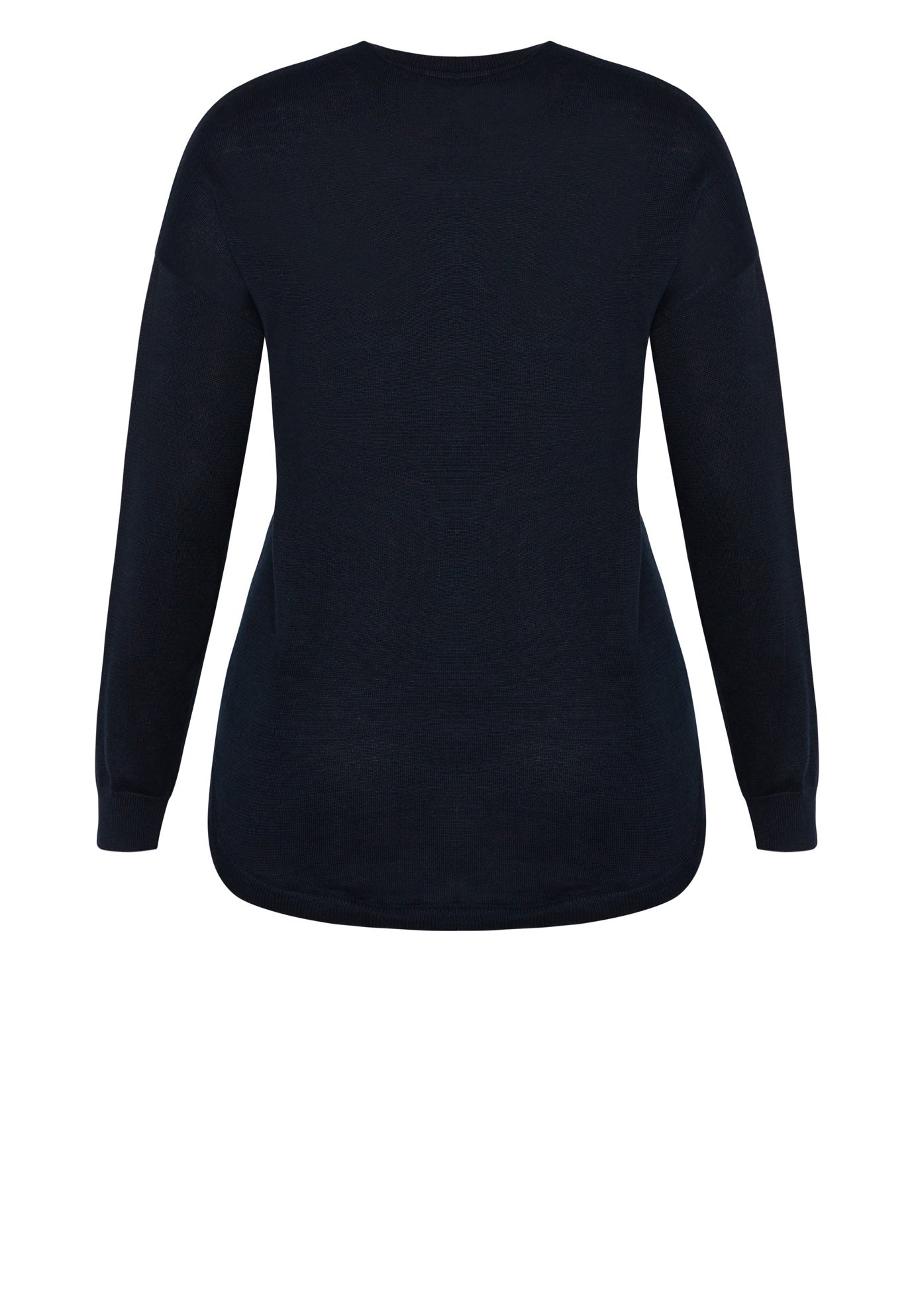 Tully Curved Hem Sweater image number 3
