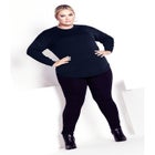 Tully Curved Hem Sweater image number null