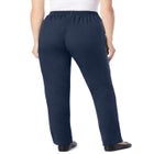 7-Day Straight-Leg Elastic-Waist Cotton Denim Pant image number 1