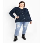 Amber Boucle Cardigan image number 4
