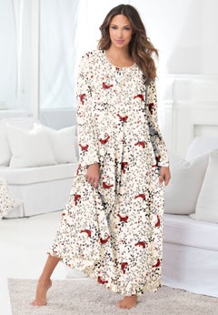 Long-Sleeve Gown