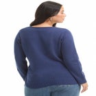 Wrap-Front Cardigan image number null