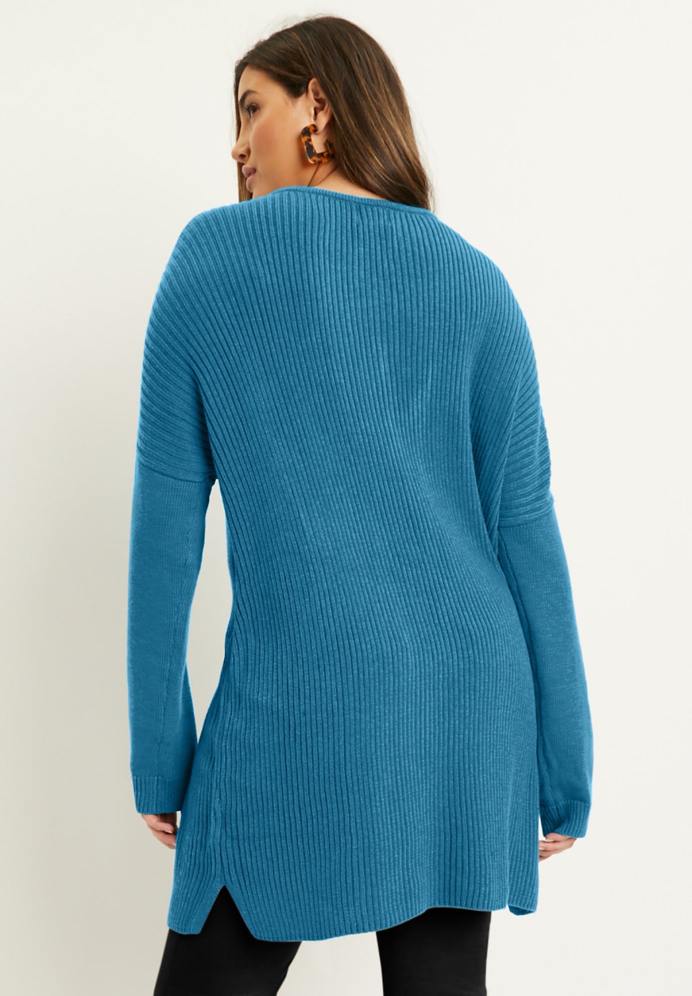 Touch of Cashmere Boatneck Sweater image number 1