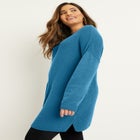 Touch of Cashmere Boatneck Sweater image number null