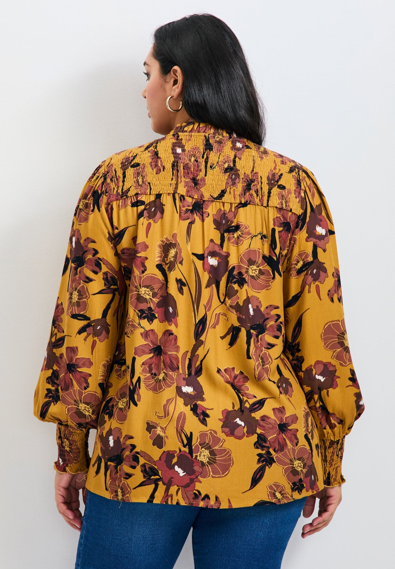 Abby Blouson Sleeve Blouse image number 1