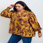 Abby Blouson Sleeve Blouse image number null