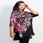 Rita Placement Print Blouse image number null