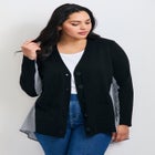 Ray Mix Media Button Thru Cardi image number 0