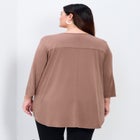 Sara Everyday Scoop Neck Tunic image number 1