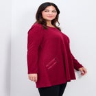Alina Hacci Zip Detail Tunic image number 2