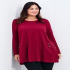 Alina Hacci Zip Detail Tunic image number 0
