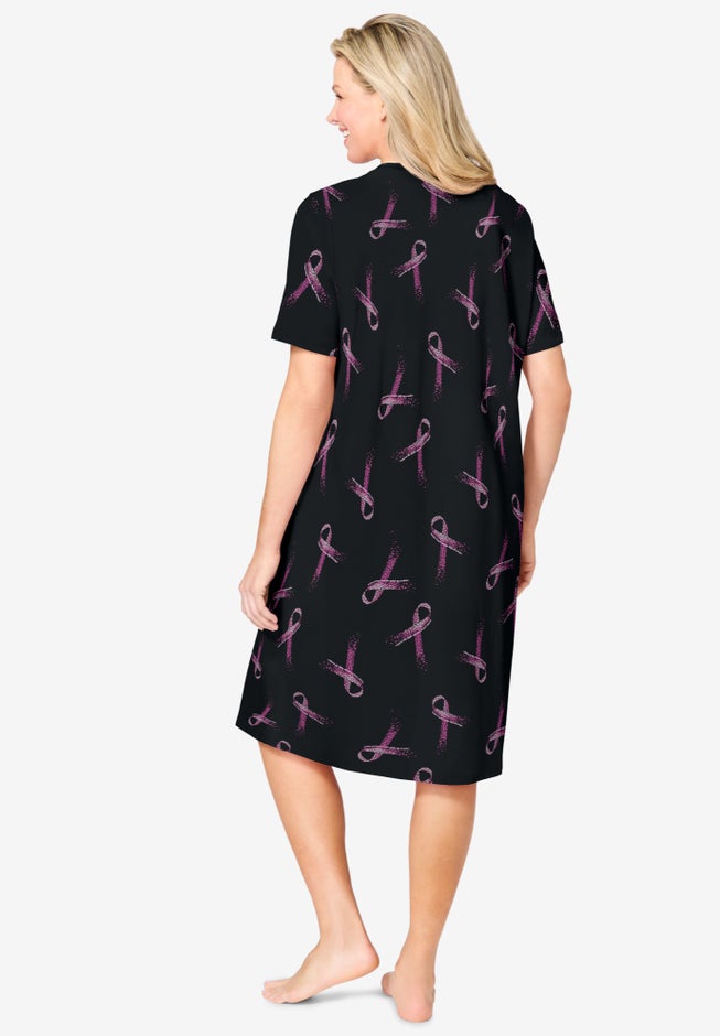 Catherines® Breast Cancer Support Sleepshirt image number 1