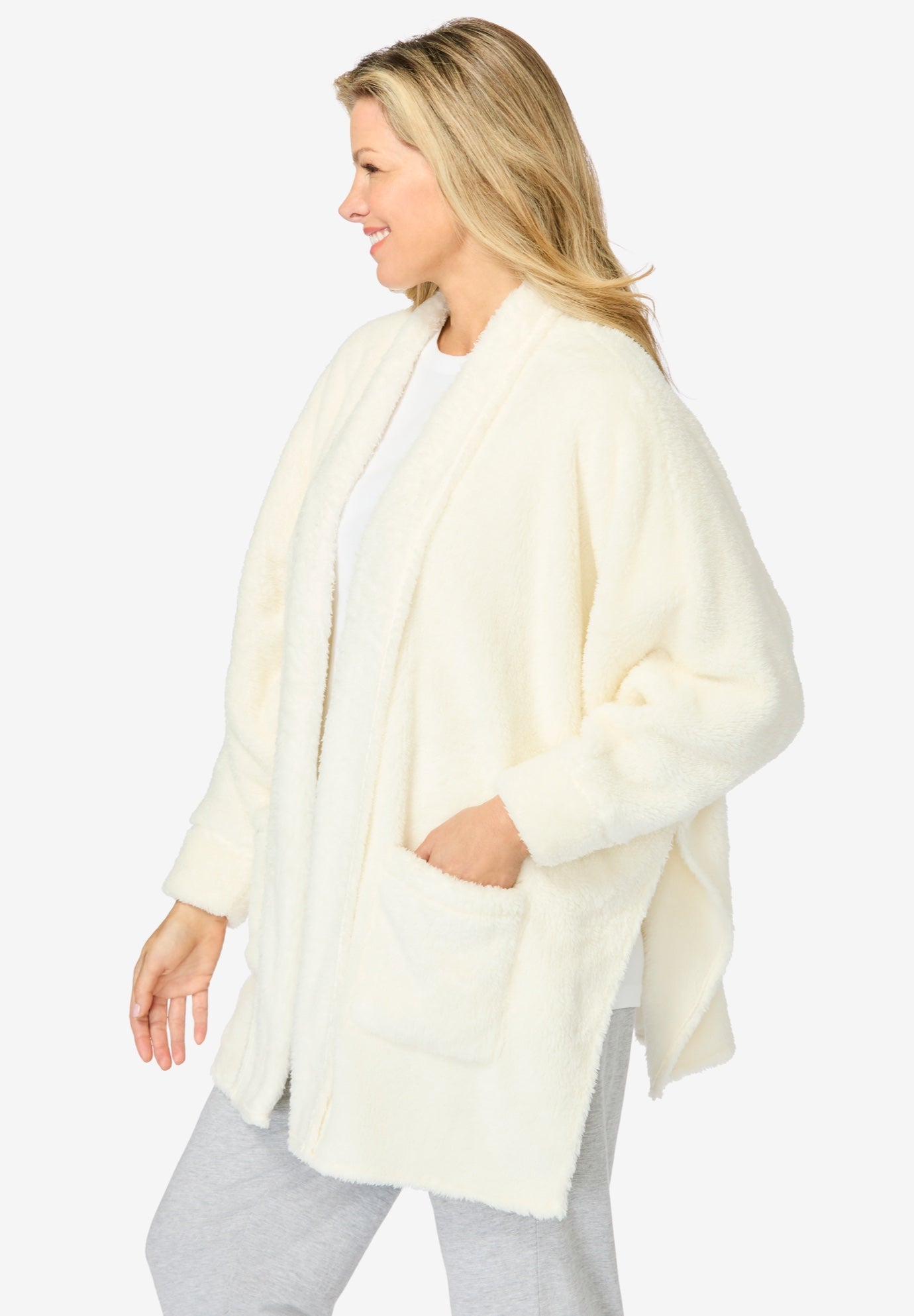 Fluffy Bed Jacket image number 2