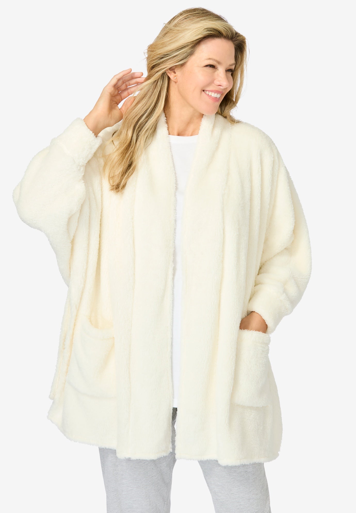 Fluffy Bed Jacket image number 0