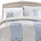 Seersucker Printed 3-Pc. Comforter Set image number null