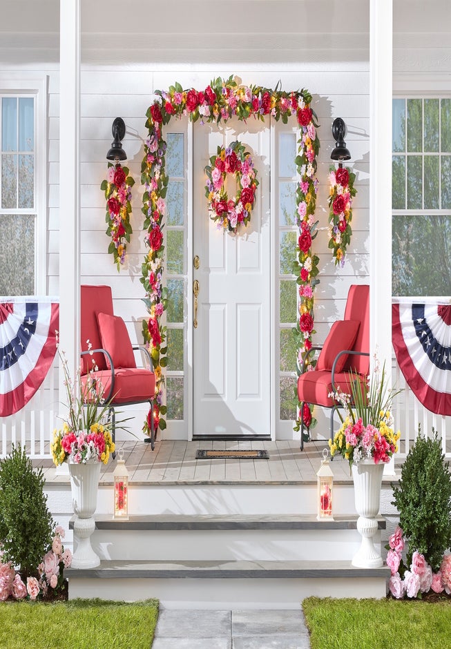 24"H Pre-Lit Mia Spring Tabletop Tree image number 2