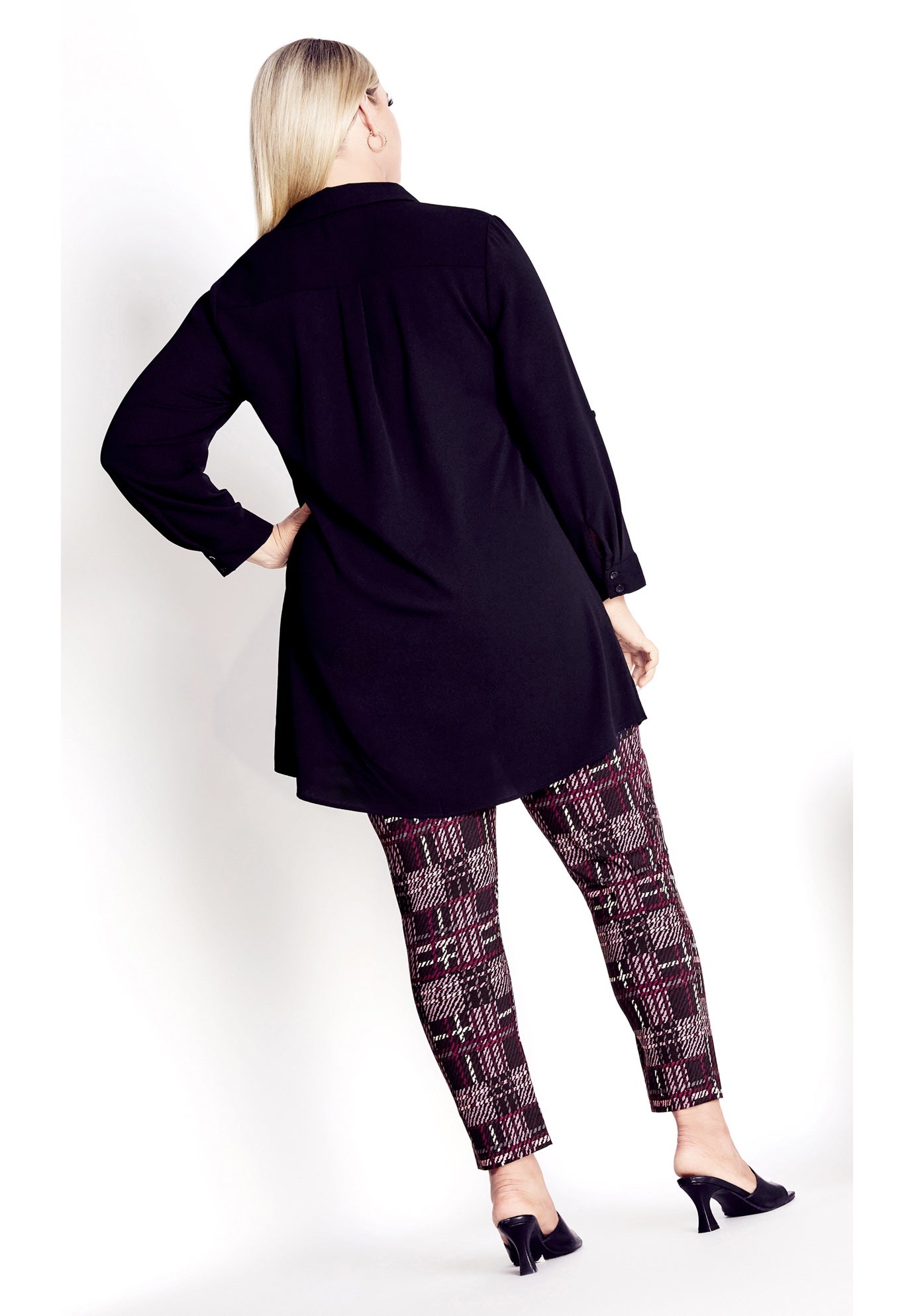 Jemma Check Pant image number 2
