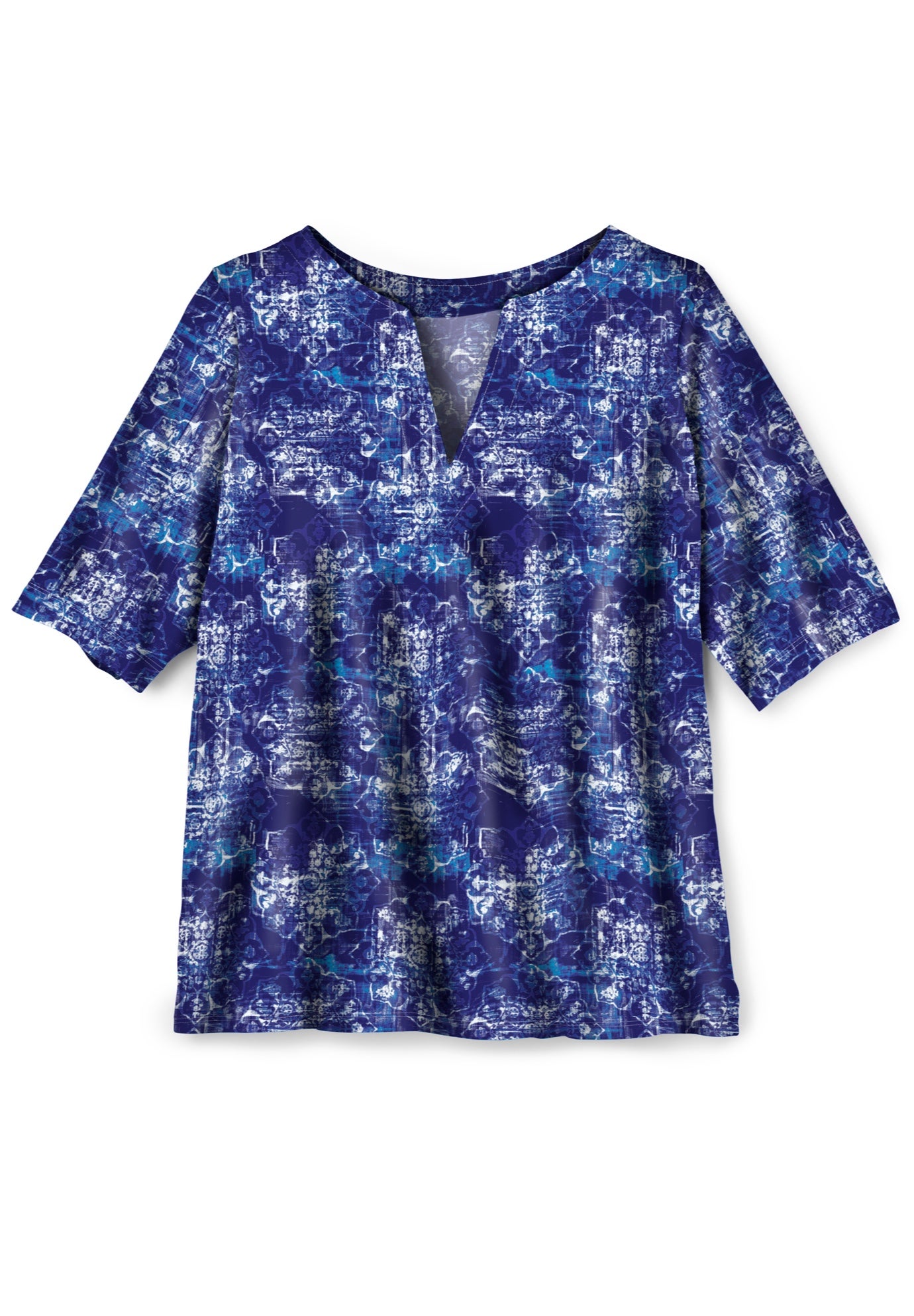 Three-Quarter Sleeve Swim Tee image number 3