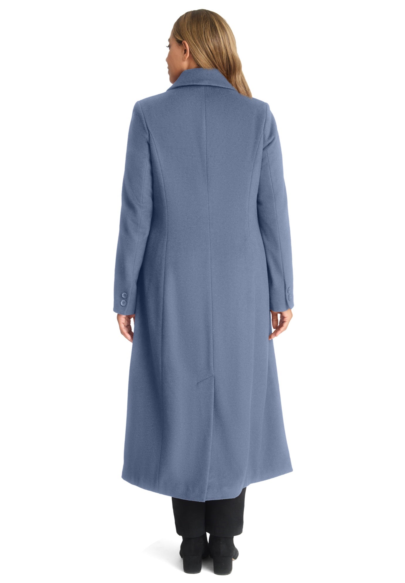 Full Length Wool Blend Coat image number 1