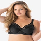 Elila® Embroidered Microfiber Underwire Bra 2401 image number null