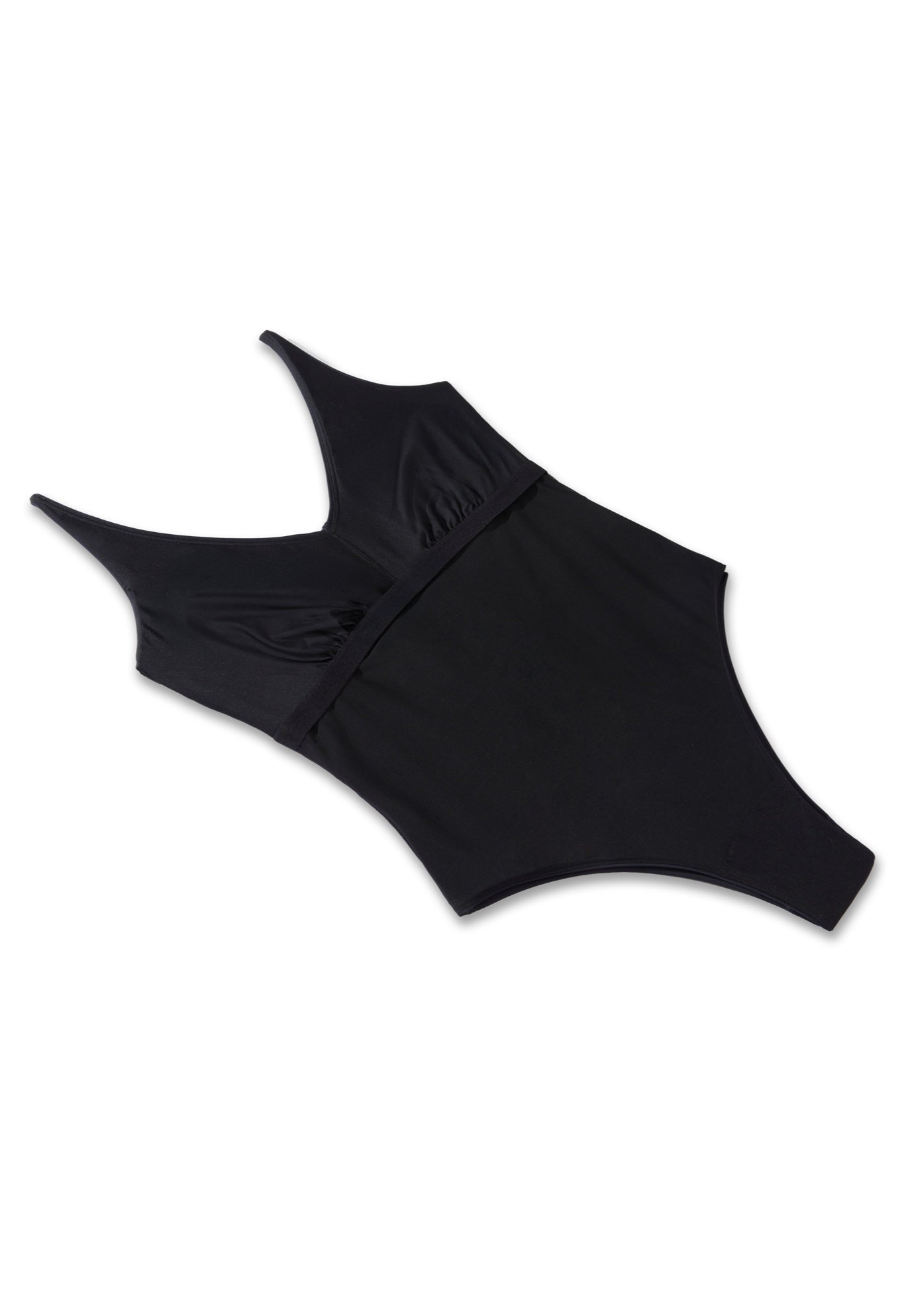 Twist-Front V-Neck One Piece Swimsuit image number 7