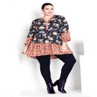 Cynthia Splice Empire Waist Tunic image number null