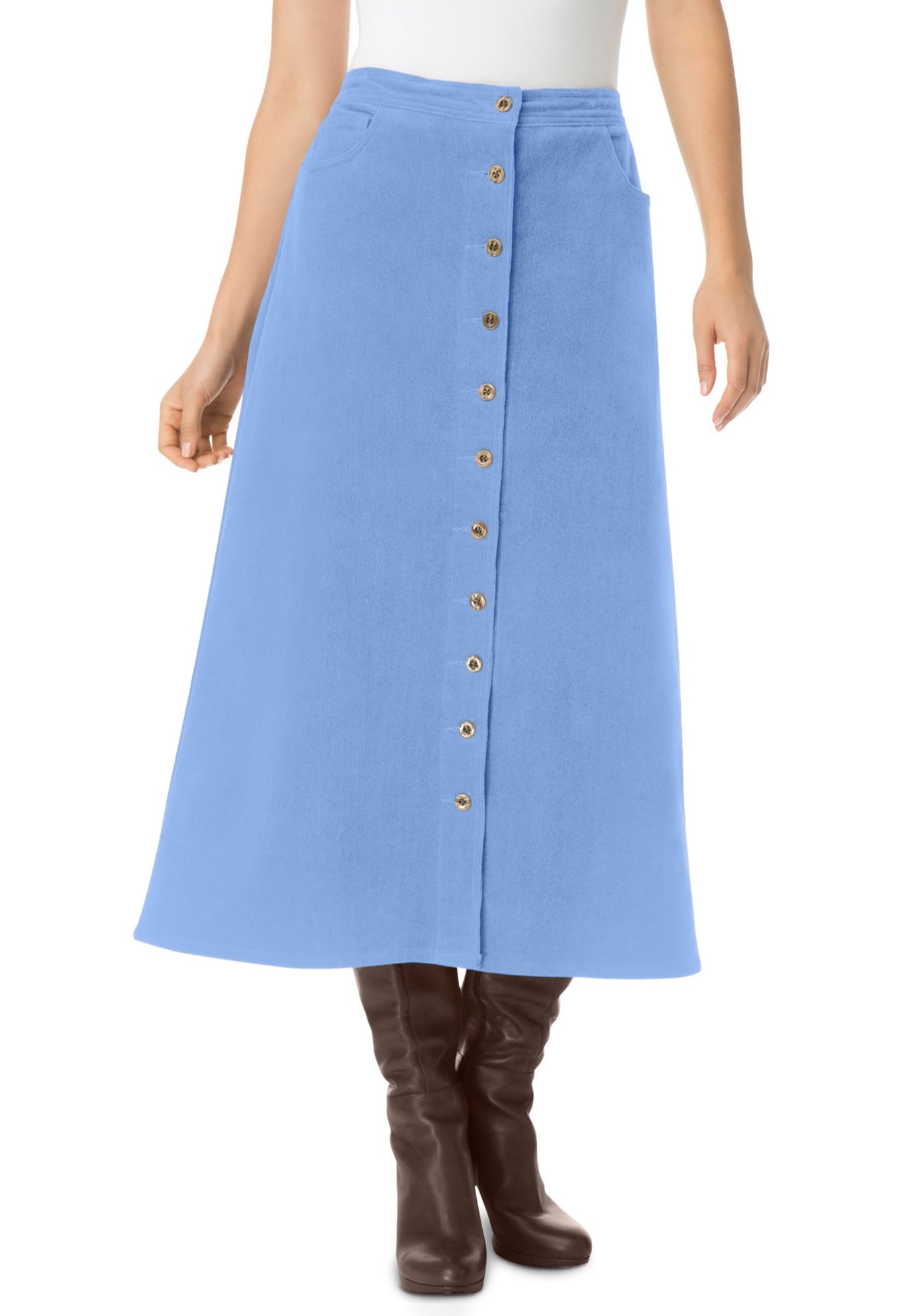 Corduroy skirt image number 0