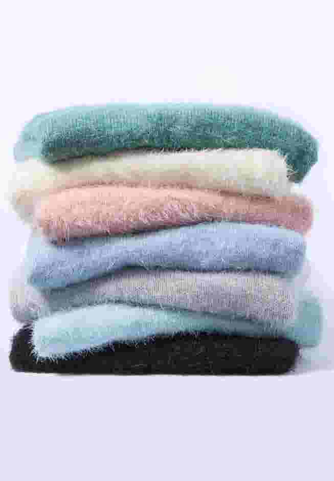 Eyelash Mockneck Sweater image number 3
