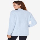 Eyelash Mockneck Sweater image number null