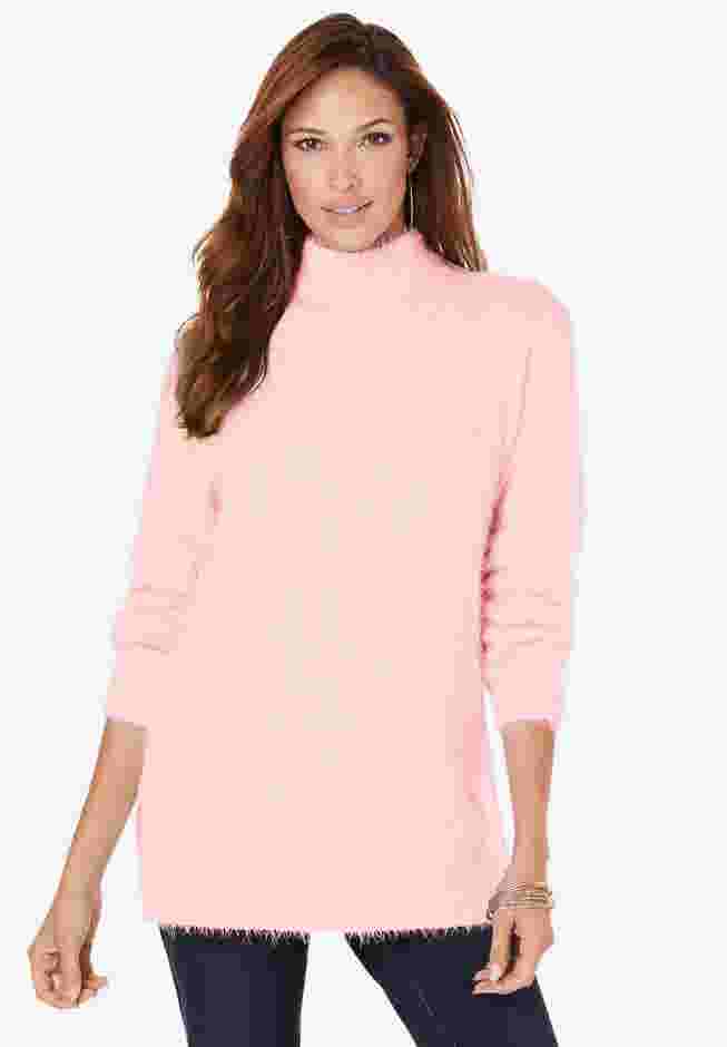 Eyelash Mockneck Sweater image number 0