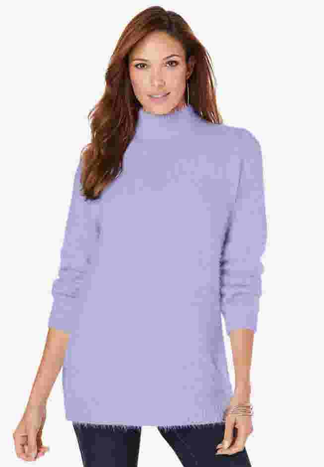 Eyelash Mockneck Sweater image number 0