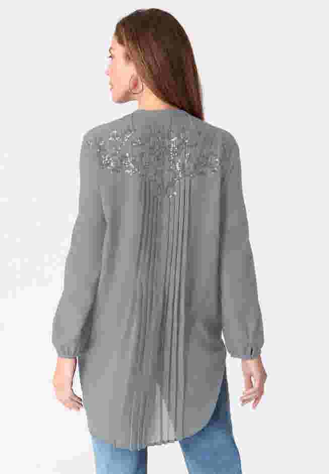 Sequin Floral Tunic image number 1