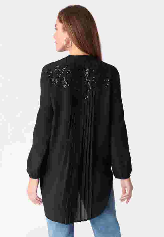 Sequin Floral Tunic image number 1