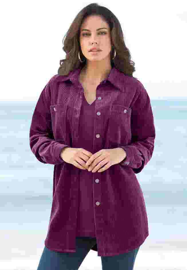 Corduroy Big Shirt image number 3
