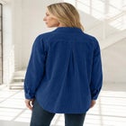 Corduroy Button-Front Shirt image number 1