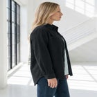 Corduroy Button-Front Shirt image number null