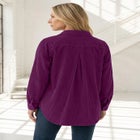 Corduroy Button-Front Shirt image number 1