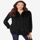 Corduroy Button-Front Shirt image number null